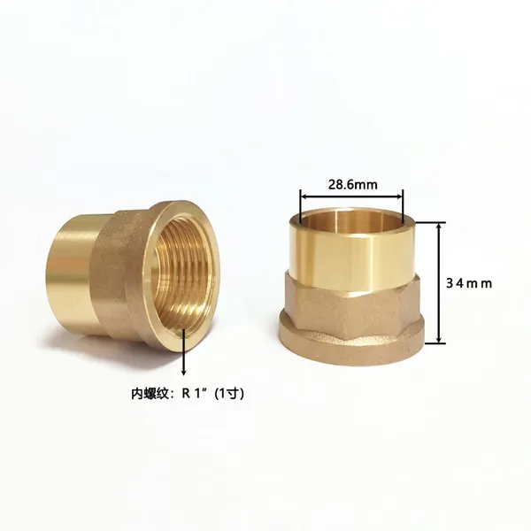 Brass Fittings,Socket Female Thread Joint photo-4