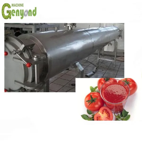 Automatic Industrial Tomato Paste Processing Line Tomato Sauce Ketchup Vegetable Fruit Jam Production Line photo-2