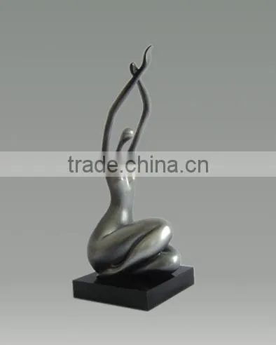 Nude Female Bronze Sculpture Modern Urban Statue