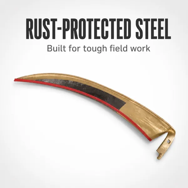 Replacement Grass Cutting Blade For Sickle Handle Forged Steel Hammered Coating For South America Farm Use Wholesale Bulk Order