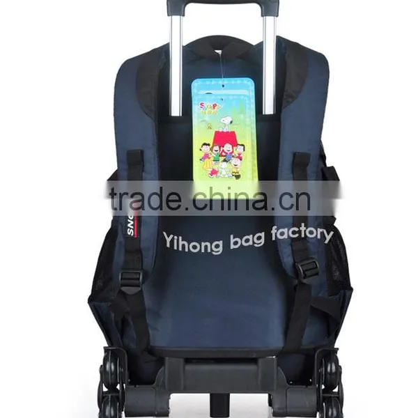 Good Quality Kids Trolley Backpack Bags for School Boys 2016 photo-3