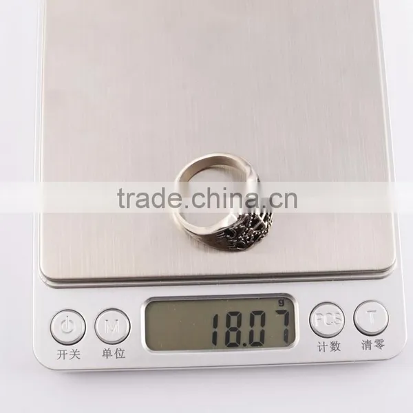 High Quality 316L Stainless Steel Material New Silver Ring Models For Men photo-6