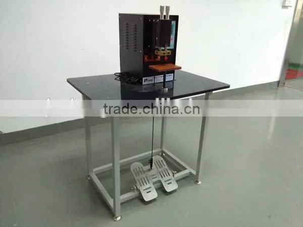 Manual Operation Lithium Battery Pack Assembling Mini Plant Microcomputer Control Dual Pulse Pedal Switch Spot Welder Welding