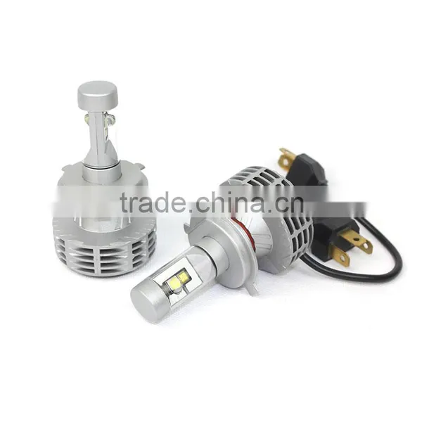 All in One Fanless Design 6th Auto LED Headlight h4 3000LM LED Headlight Conversion Kit photo-3