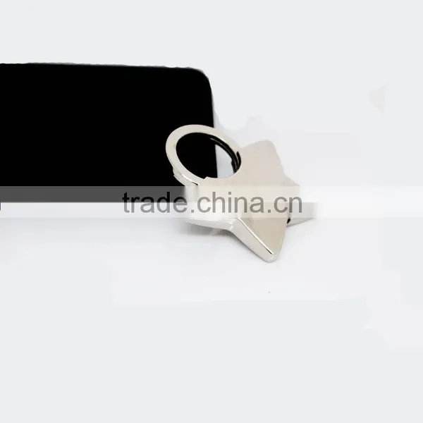 2016 Best Promotional Gifts Unique Design Five Pointed Star Pentagram Shape Short Key Chain photo-3