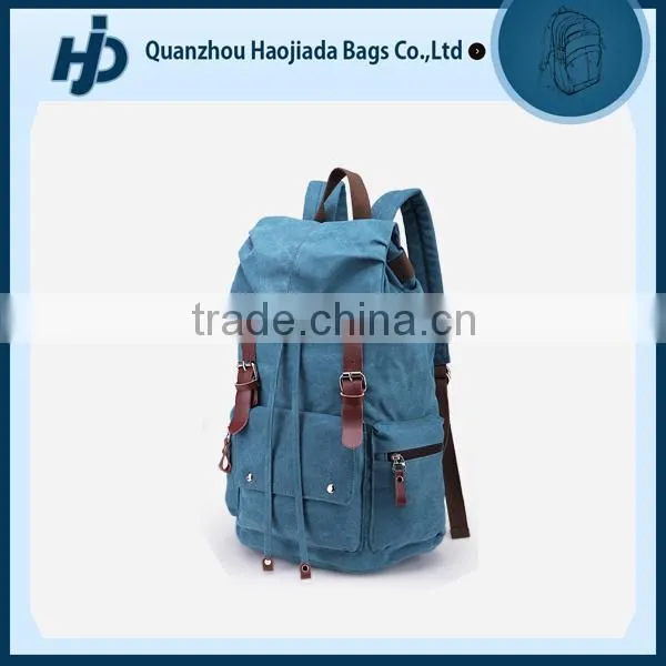 Large Capacity Outdoor Leisure Waterproof Functional Rucksack Canvas