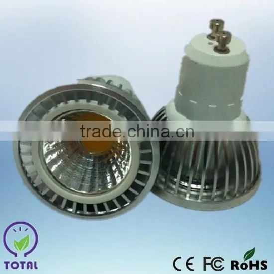 Hangzhou Factory CE ROHS GU10 5W LED Lamp COB