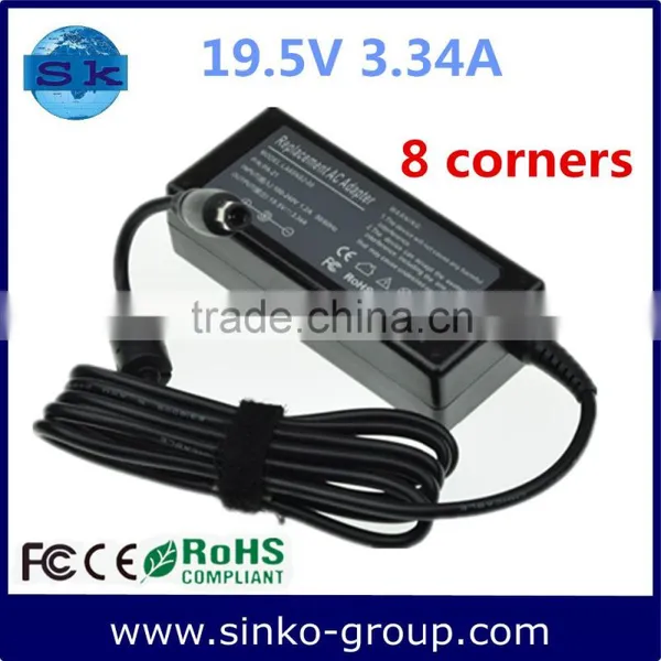 ac dc Adapter Charger 19.5V 3.34A for Dell