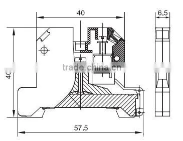 SEK-4JD Grounding Type Terminal Block Electric Connector photo-6