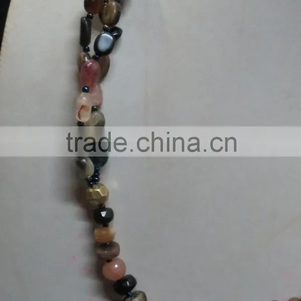 Tourmaline Natural Stone Necklace Fashion Jewelry Gemstone Jewellery photo-3