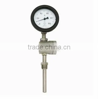 2015 New Type v -shaped Industrial Glass Thermometer