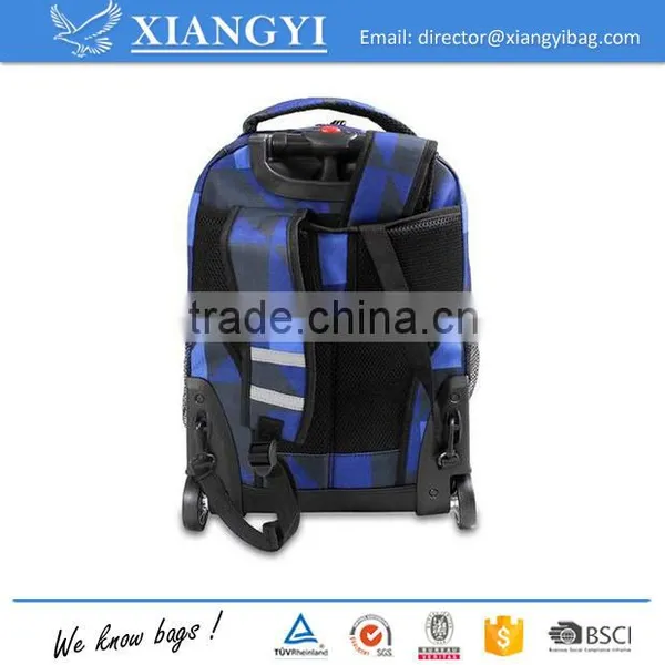 Large Capacity Multifunction Rolling Backpack photo-2