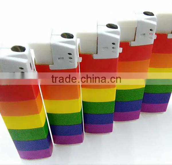 Fashion Colored Ribbon Paper Rechargeable Lighter 2016 photo-3