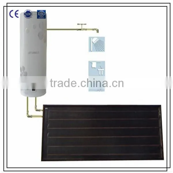 Split Solar Water Heater With Flat Plate Solar Collector