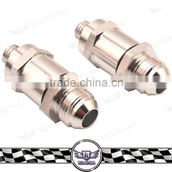 FUEL PUMP CHECK VALVE 6AN M12 X 1.5MM BLACK photo-5