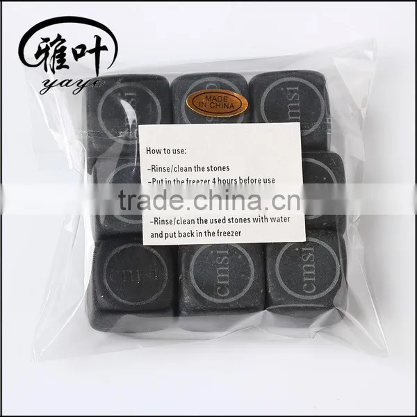 Customized Product Type and Natural Stone Material Ice Cube Rocks for Whisky Lovers photo-3