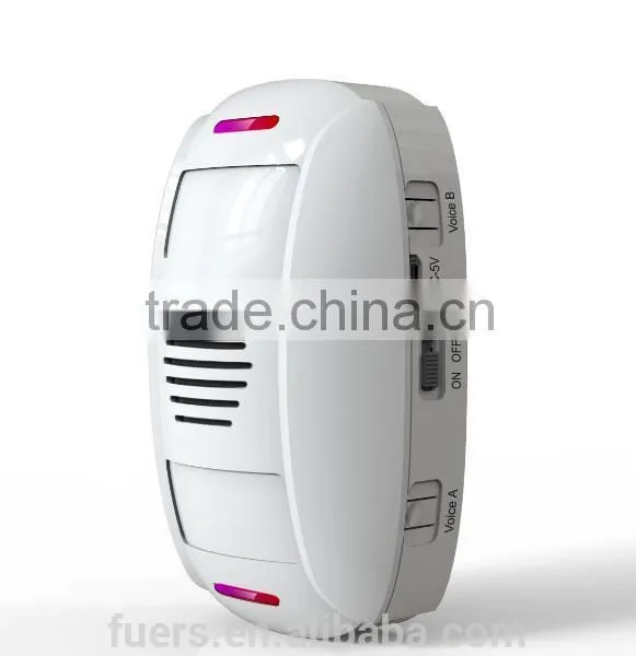 KERUI 150M Signal Distance of Store, Market, Office, Hotel, Restaurant Two-Way Welcome Wireless Doorbell With Alarm Function photo-4