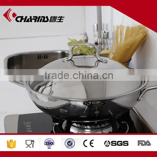 Excellent Houseware Wok Non-stick Tri-ply Stainless Steel Wok photo-2