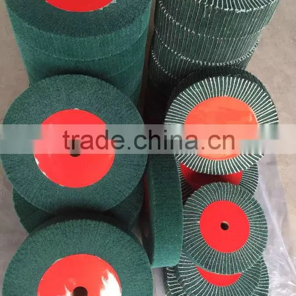 High Quality Non-woven Flap Wheel for Cleaning And Polishing photo-3
