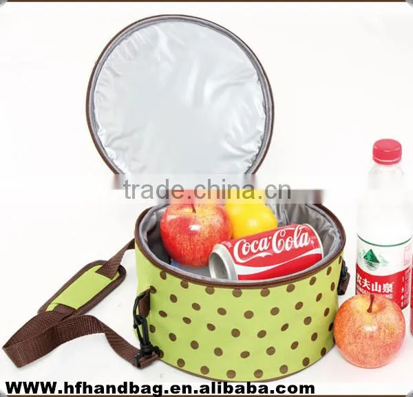 Green Two Compartments Cooler Bag Wholesale photo-2