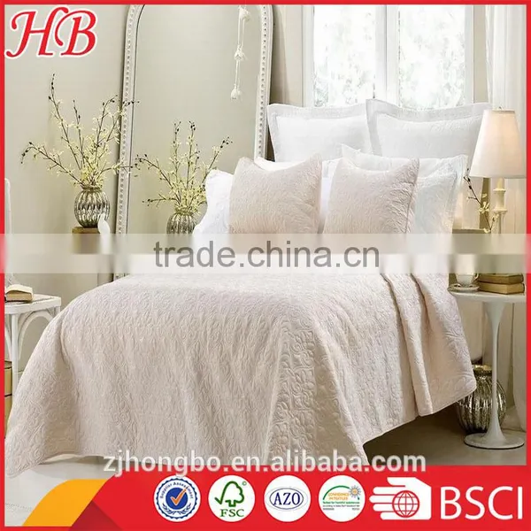 2016 Hot Sale Microfiber Fabric Quilt Comforter Set,3pcs Solid Comforter Sets With Quilting,home Use Microfiber Comforter Set photo-2