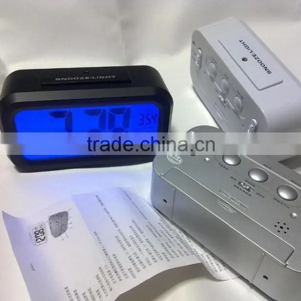 Lowest Price Digital Intelligent Clock, LCD Clock, Digital Smart Light Clock photo-3