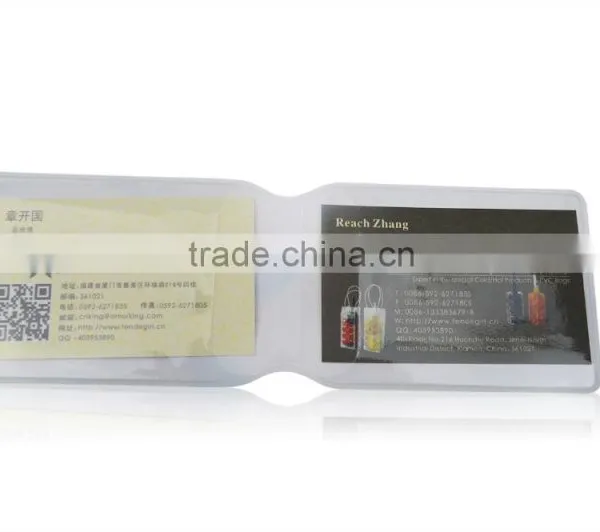3 Layers PVC Business and Credit Card Holder photo-2