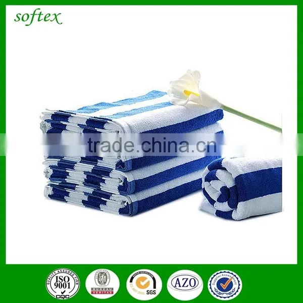China 30"*60'' Cotton Pool Beach Striped Bath Towels photo-3