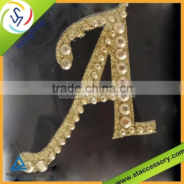 2015 Letter A Design Hot Fix Motif