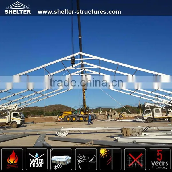 25m Outdoor White PVC Fabric Aluminum Frame Moveable Cheap Used Big Wedding Marquee Party Tents Decoration Design for Sale photo-4