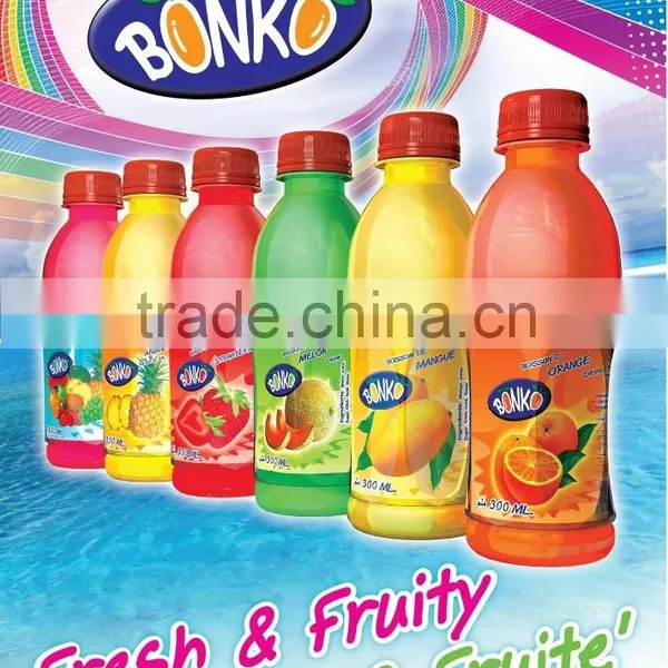 Fruit Juice 300ml Plastic Bottle