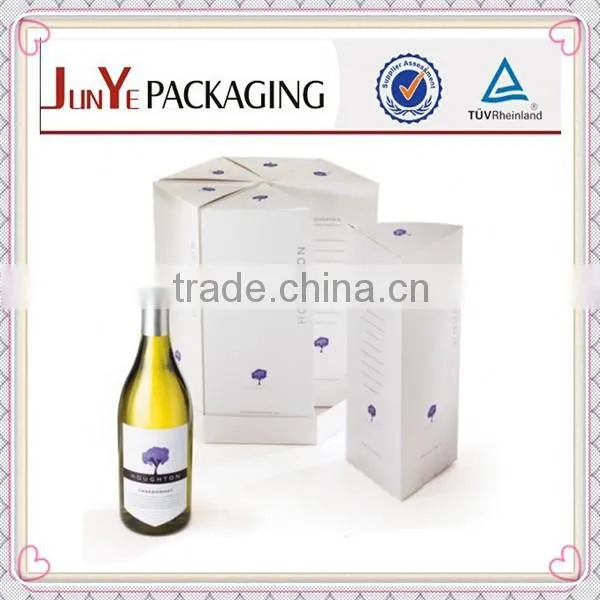 2015 Luxury Quality Factory Price Fashionable Paper Packaging Cardboard Box for Wine photo-5