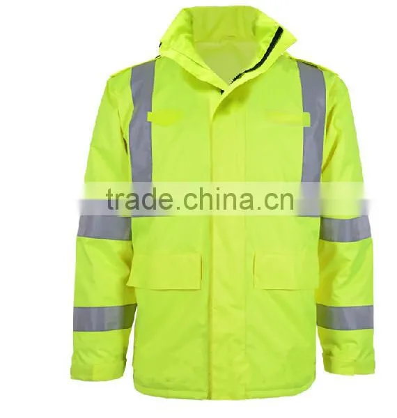 High Visibility Silver TC Wholesale Safety Uniform Shirts Reflective Tape photo-5