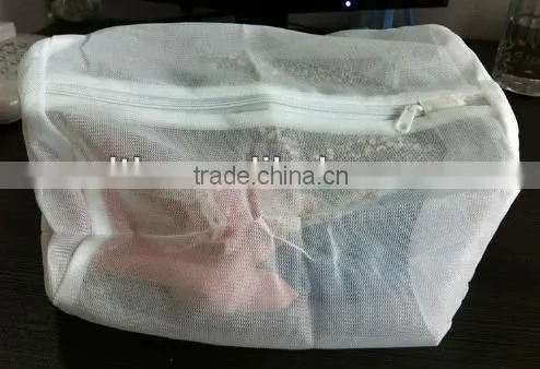 Hexagonal Mesh Laundry Bag Polyester Fabric photo-2
