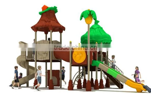 China Kids Plastic Slide for Outdoor Playground Equipment photo-3