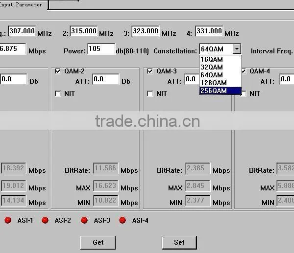 4 QAM to Qam TransModulator (4in1 QAM/DVB-C RF In,4in1 QAM/DVB-C RF Out) photo-5
