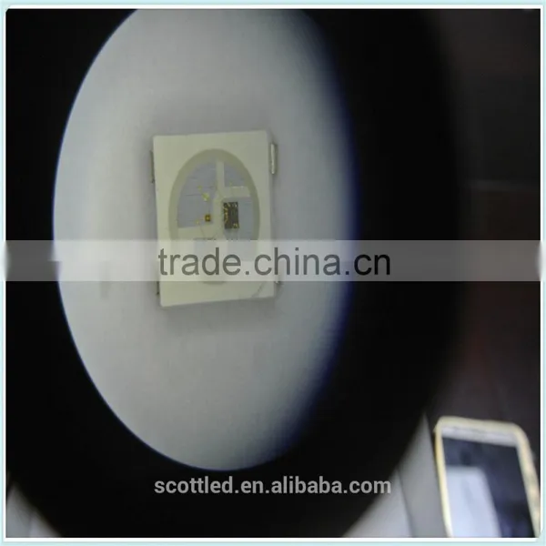 SK6812MINI-5050;SK6812 Adressable Full Color RGB 5050 LED Light Source With Black Frame;with Built-in Chip photo-3