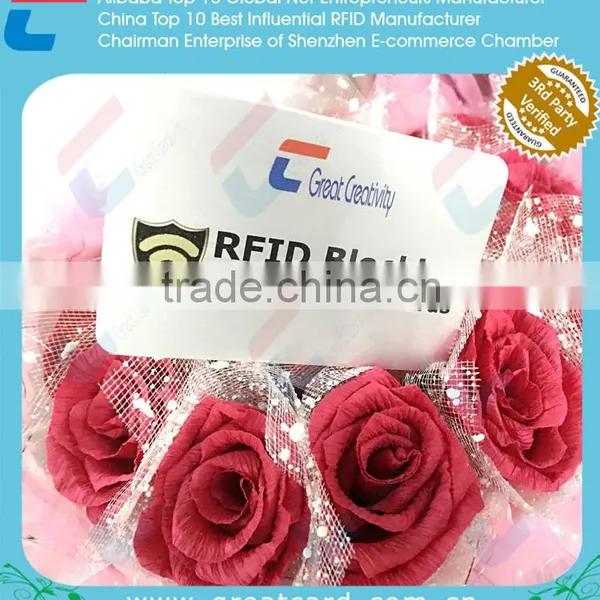 Customized Plastic ID Card Sleeves and Blocking Paper Card Sleeves photo-4
