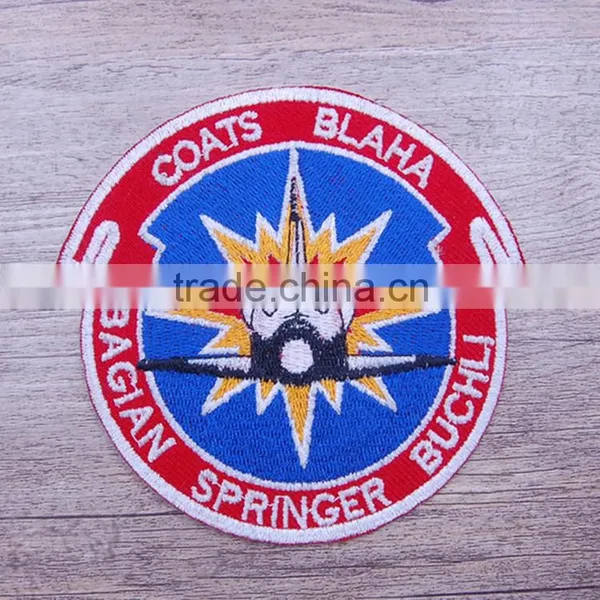 Custom Clothes Stick-on Embrodery Embroidered Felt Patches Singapore photo-2
