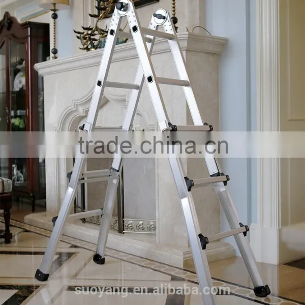 Aluminum Little Giant Ladder, en 131 Multi-purpose Aluminum Ladder 4*3 4*4 4*5 photo-3