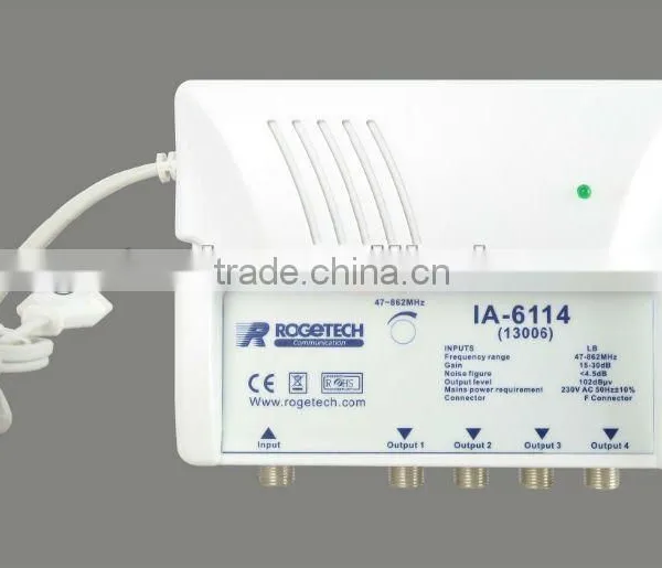 Satellite Signal Distribution Indoor Amplifier(IA-6114)