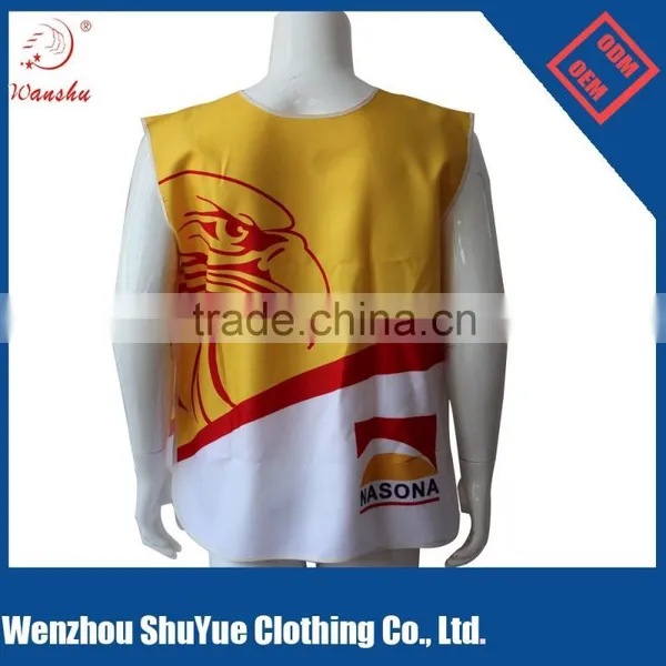 100% Polyester Vest for Promotional ,advertising Waistcoat