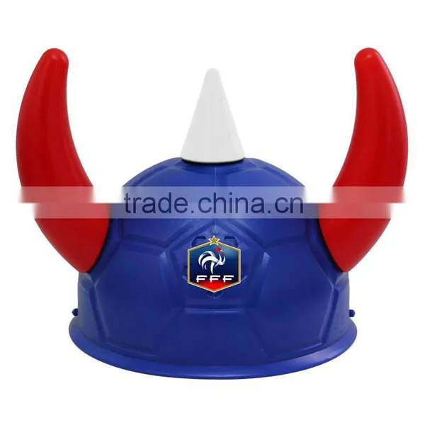 Orange Plastic Viking Football Fan Hat Wholesale With for Football Events & Parties & Carnivals photo-6