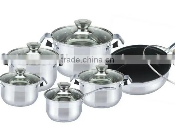 12 Pcs Stainless Steel Cookware Set Royalty Line Cookware/Non Stick Cookware photo-2