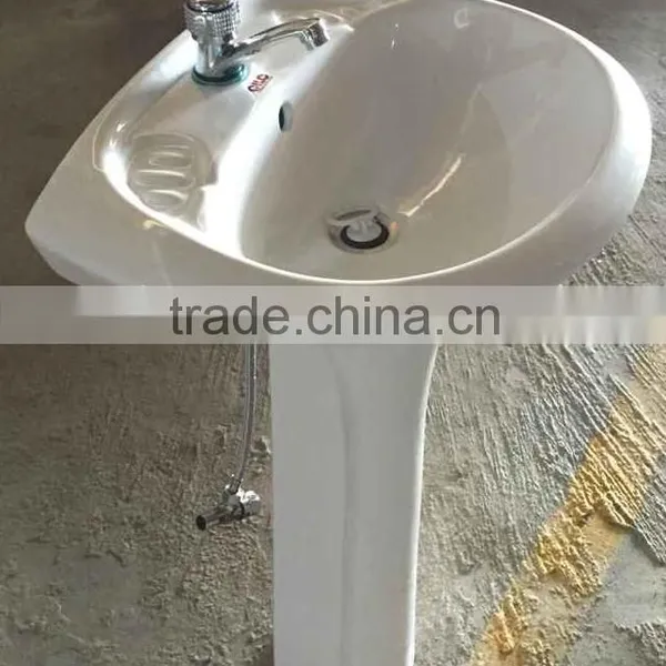 Porcelain Cheap Ivory Shape Bathroom Wash Basins on Sale photo-2