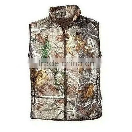 Rechargeable Li-ion Battery Heated Shooting Vest
