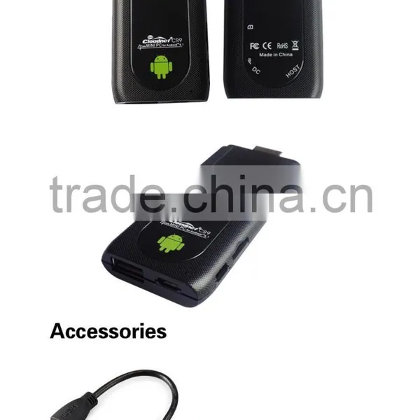 Cloudnetgo Factory Sell!!RK3188 Quad Core A9 1.8GHZ With Bluetooth 4.0 Mutli Language Supported Bulit in Android 4.2 Mini PC Hot photo-5