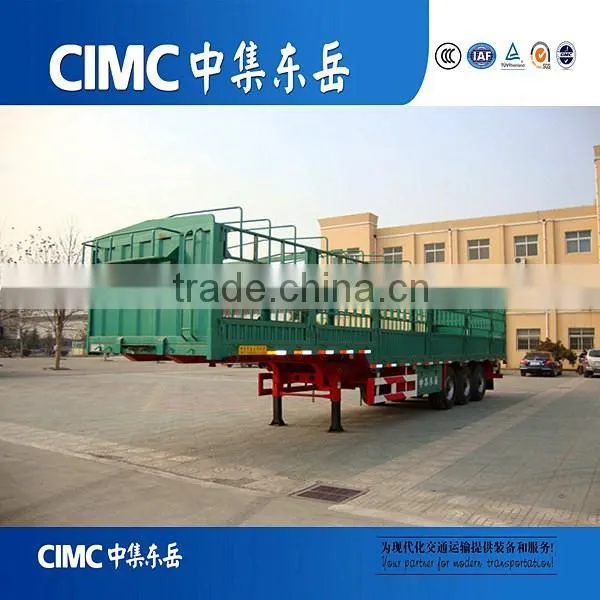 CIMC Animal Pig Horse Carrier/Delivery Bulk Stake Cargo Trailer photo-2