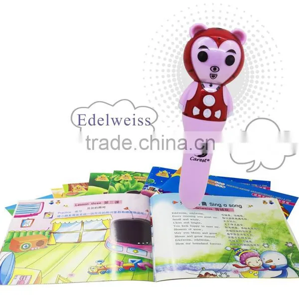 Red Fluorescent Girl Toys Electronics for Learning English photo-4