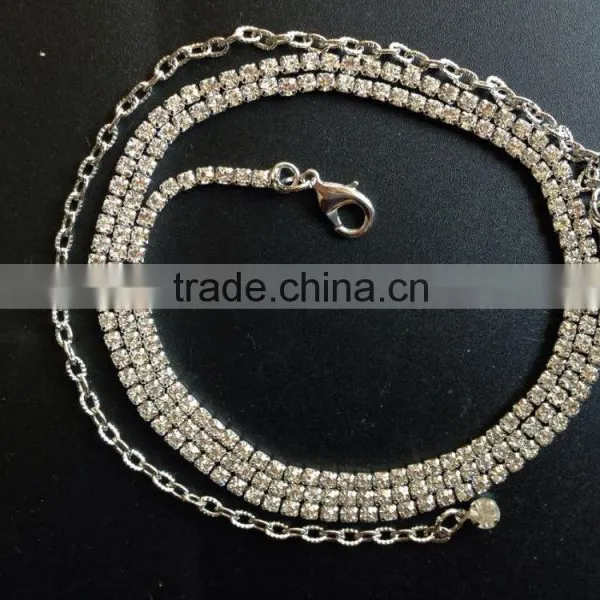Ladies Women New Design Sexy Rhinestone Waist Chain Belt Fashion Belly Chain photo-2